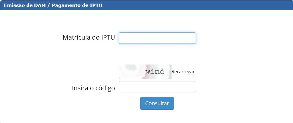 IPTU Manaus - AM Consulta