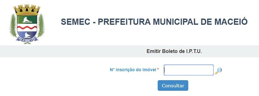 IPTU Maceió - Alagoas