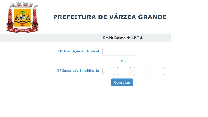 IPTU Várzea Grande MT Consulta
