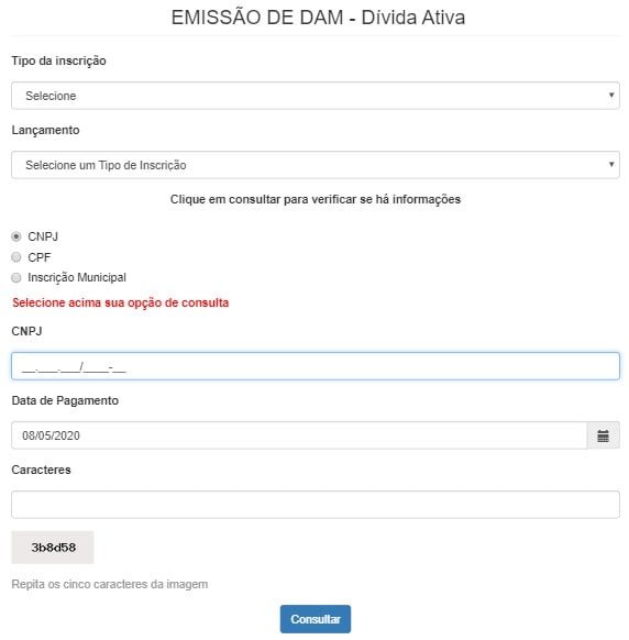 dívida ativa iptu governador valadares mg