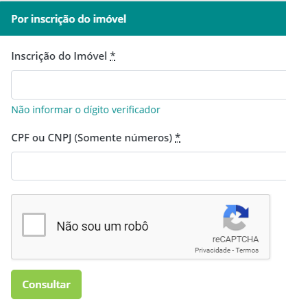 Consulta 2a via IPTU Caucaia CE