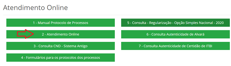 atendimento online- IPTU Montes Claros MG