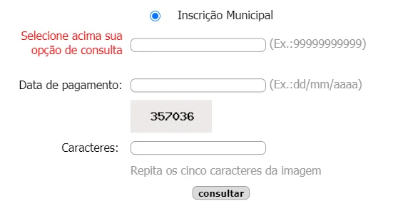 Consulta IPTU Vitoria da Conquista BA