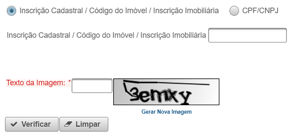Consulta IPTU Ribeirão das Neves MG