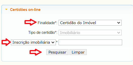 Emissão CND IPTU Joinville SC