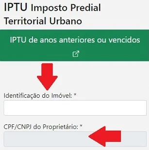 CONSULTA IPTU BAURU SP
