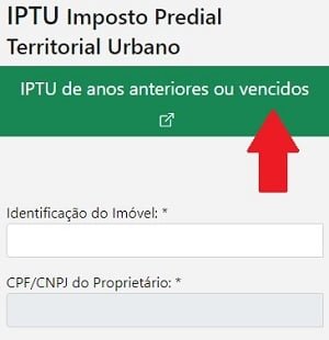 IPTU em atraso Bauru SP