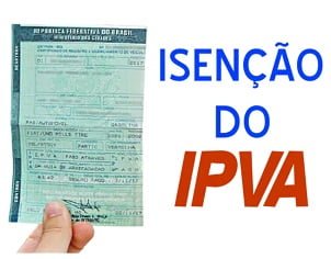 ISENÇÃO IPVA