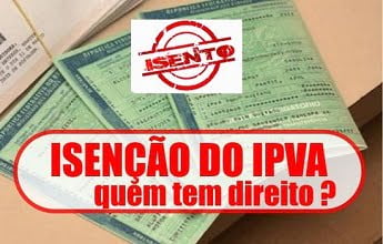 ISENÇÃO IPVA